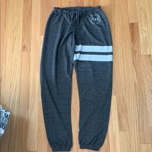 Brand PINK grey sweatpants